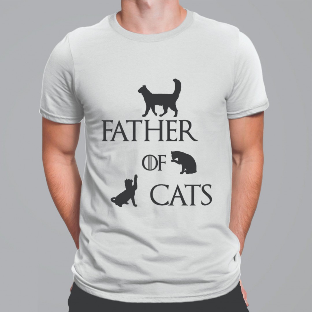 Camiseta Father of Cats